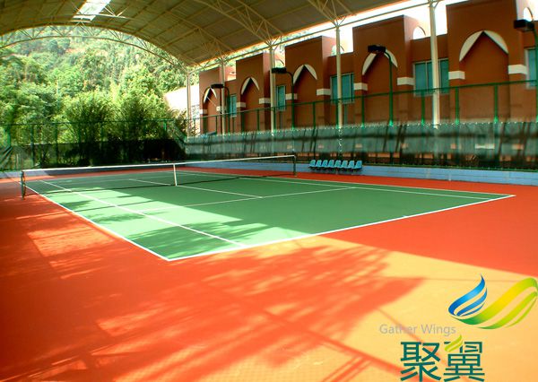 上海網球場膜結構 網球場膜結構