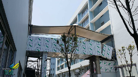 定制商務(wù)樓廊橋雨篷 聚翼商務(wù)樓廊橋施工服務(wù)包設(shè)計
