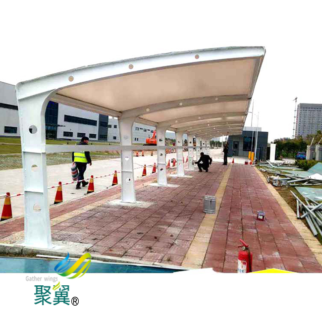 膜結構車棚質量保證書|膜結構車棚性價比高