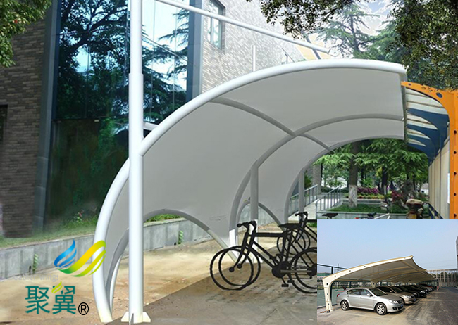 河北省康保縣膜結(jié)構(gòu)車棚|膜結(jié)構(gòu)車棚單位生產(chǎn)制作新品種售