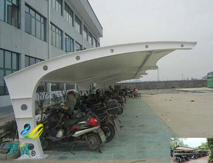 廈門非機(jī)動車停車棚大小施工方案效果圖設(shè)計(jì)規(guī)范