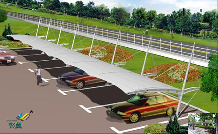 浙江非機(jī)動車小區(qū)停車棚大小施工方案效果圖設(shè)計(jì)規(guī)范造價
