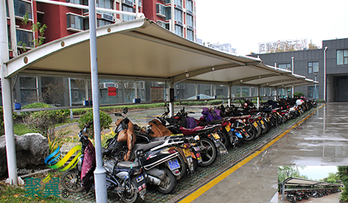 濟(jì)南膜結(jié)構(gòu)非機(jī)動(dòng)車停車棚施工方案設(shè)計(jì)終身制