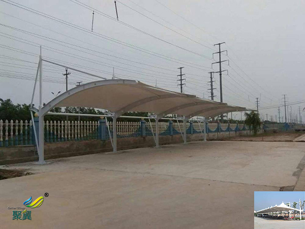 武漢膜結(jié)構(gòu)非機(jī)動(dòng)定制汽車充電樁停車棚公司價(jià)格