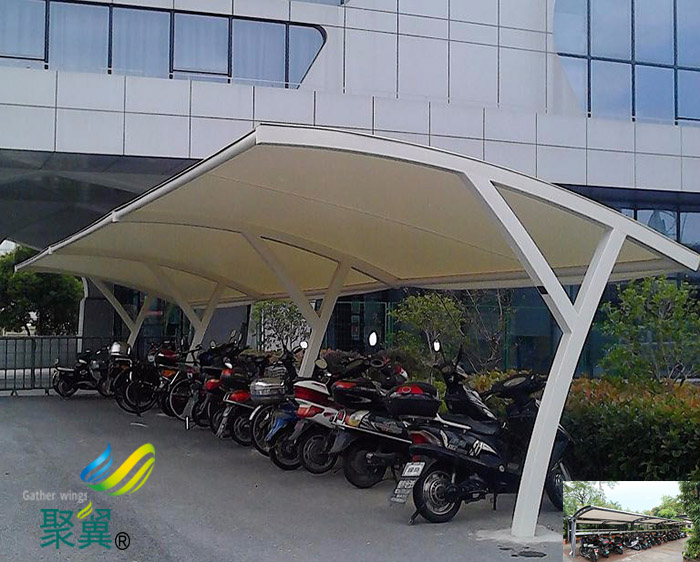 義烏安裝膜結(jié)構(gòu)非機(jī)動(dòng)汽車停車棚定制廠家電話報(bào)價(jià)