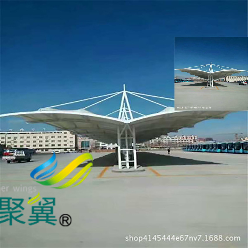 聚翼膜結(jié)構(gòu)車棚優(yōu)勢|膜結(jié)構(gòu)停車棚特點(diǎn)