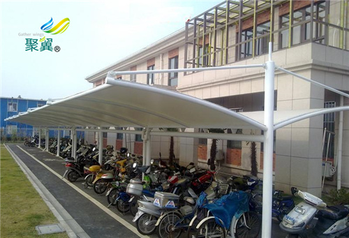 膜結(jié)構(gòu)車棚充電樁車棚16